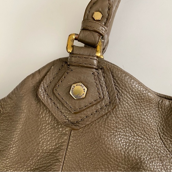 Marc by Marc Jacobs Classic Q Francesca Tote Brown Large Roomy Slouchy *READ* - Picture 10 of 16